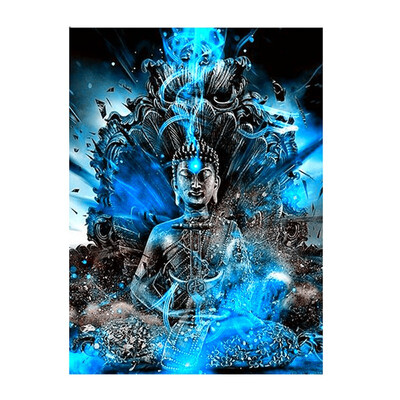 

Diamond Painting Religion Buddha Diamond Embroidery Cross Stitch Painting Rhinestones Square Diamond Mosaic Decor Gift