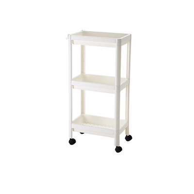 

Toponeto Multifunctional Simple Kitchen Shelf Floor Pulley With Removable Three-tier Home