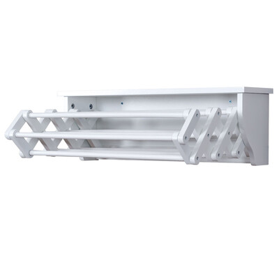 

Wall-Mounted Folding Clothes Towel Drying Rack