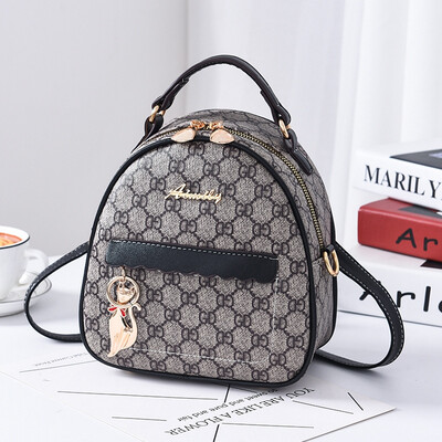

Korean edition Chao Shoulder Bag Womens Fashion Baitao Leisure Single Shoulder Slant Bag Mini Backpack Womens Bag