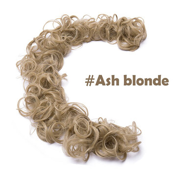 

Magic Hair Band Scrunchie Messy Hair Bun Maker Updo Chignon DIY Ponytails Hair Extensions Synthetic Curly Hairpieces
