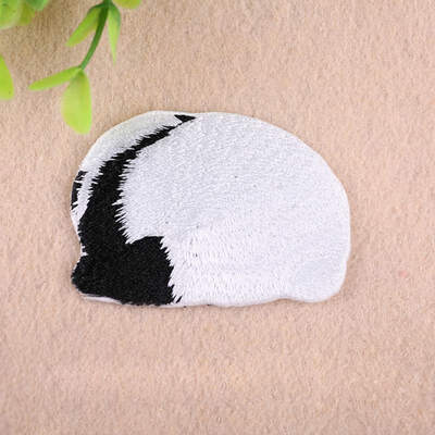 

Embroidered Animal Cloth Patches Stickers Cartoon Cute Little Panda Fabric Patch Clothing Accessories Decoration