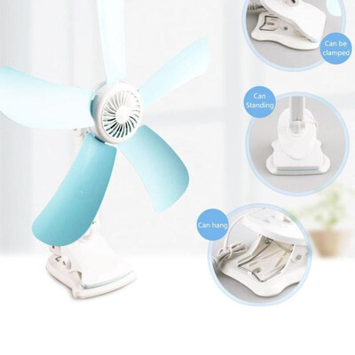 

Student Dorm Room Bed Mini Clip Mute Fan Household 8W Desktop Fan Cooler