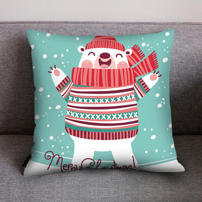 

〖Follure〗Print Pillow Case Polyester Sofa Car Cushion Cover Home Decor