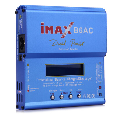 

B6AC Digital RC Lipo NiMH Battery Balance Charger Discharger
