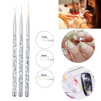 

〖Follure〗DIY Wooden Handle Decoration Nail Drawing Pen Super Fine Combination Nail Set