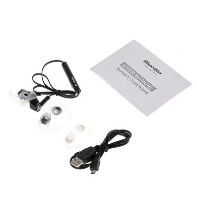 

Bluedio M2 Wireless Stereo Bluetooth Headset In-ear Sport Bluetooth 41 Music Headphone Hands-free w Mic for iPhone 6S iPad iPod