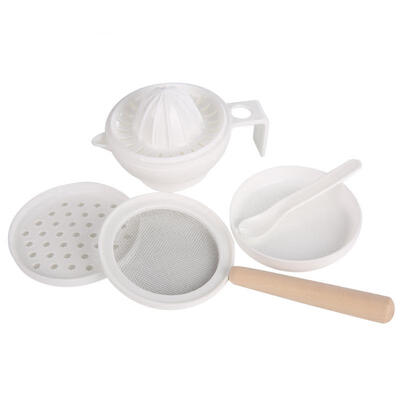 

Greensen 7PcsSet Baby Food Grinder Infant Baby Food Fruit Masher Dish Grinding Tools