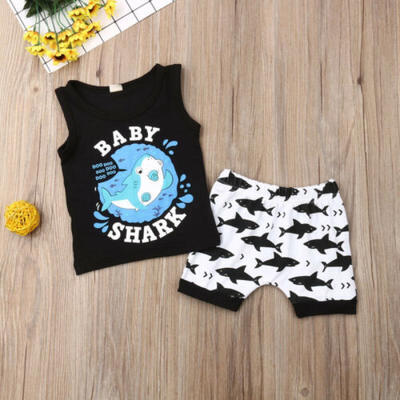 

UK Toddler Baby Boy Clothes T-shirt Top Shirt Beach Shorts Pants Outfits Sunsuit