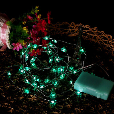 

〖Follure〗40LED Battery Power String Bendable Copper Wire String Christmas Tree Light