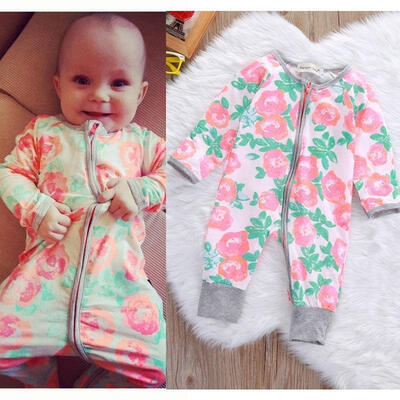 

Newborn Infant Baby Boy Girl Kids Cotton Romper Jumpsuit Bodysuit Clothes Outfit