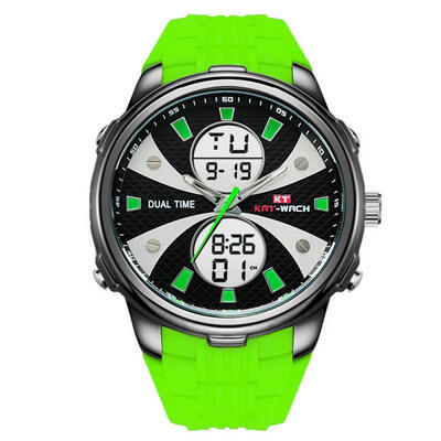 

Men Multi Fashionable Electric Watch Sport Waterproof Quartz Night Light Wristband