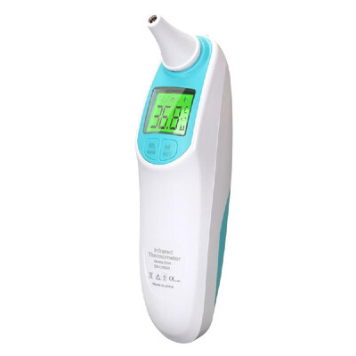 

Digital Children Forehead Thermometric Instrument Infrared Electronic Clinical Thermometer Contact Type Infant Ear-temperature Mea