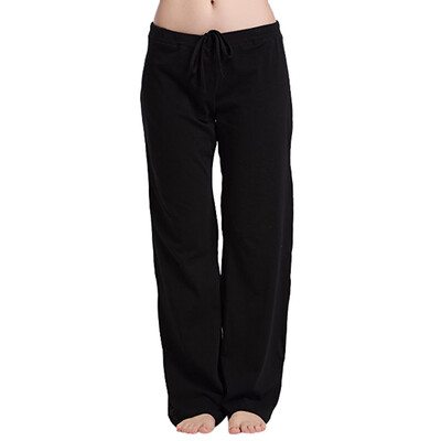 

Women Stretch Elastic Soft Fit Casual Sleep Yoga Pajama Pants Trousers BKL