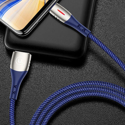 

USAMS Type-C Charge Cord Smart USB-C Charging Cable Auto Shut Off QC 30-2m