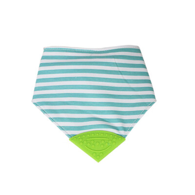 

Baby Bibs with Teether Soother Toy Cotton Burp Cloths Saliva Towel Bib & Burp Cloths Accessories