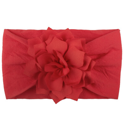 

SUNSIOM Soft Baby Girls Kids Toddler Bow Hairband Headband Turban Big Flower Head-Wrap