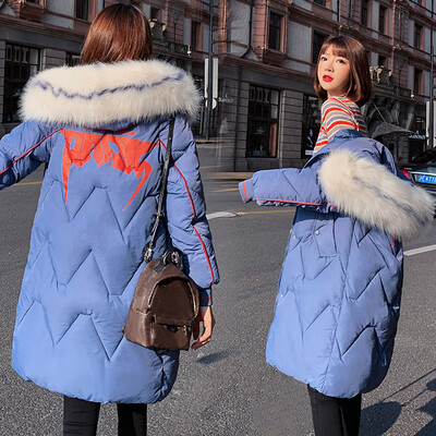 

Roseonmyhand Women Winter Warm Coat Hooded Thick Warm Loose Pocket Jacket Long Overcoat