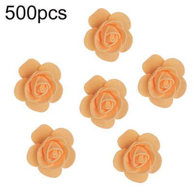 

500Pcs 35cm PE Foam Rose Artificial Flower DIY Bear Doll Wedding House Decor
