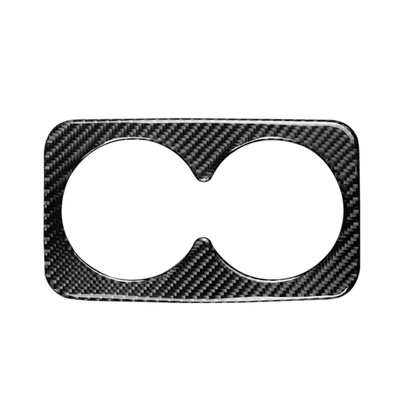 

Carbon Fiber Water Cup Holder Panel Cover Trim Replacement For Cadillac XT5 2016-2017 Car Type