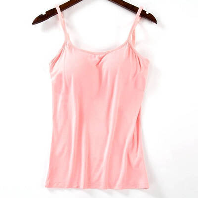 

Fashion lady comfort without rims chest pad sports home camisole