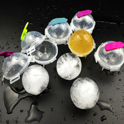 

10Pcs 5cm Round Ball DIY Whiskey Cocktail Ice Cube Plastic Mold Kitchen Tool