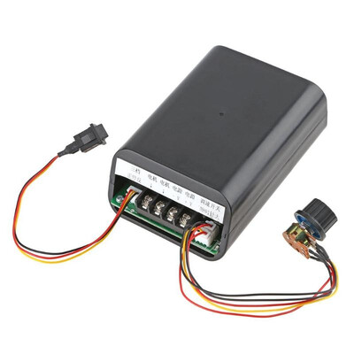 

Brush DC 9-50V 40A DC Motor Speed Control Reversible PWM Controller wCase