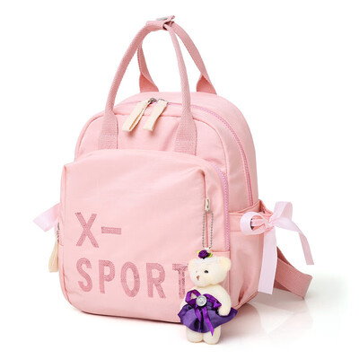 

Donuts single-angle double-shoulder bag female students high school high school high school Korean large-capacity backpack