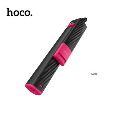 

HOCO K8 Mini Selfie Monopod For IPHONE Lightning Wired Retractable Selfie Stick Rod With Remote Shutter