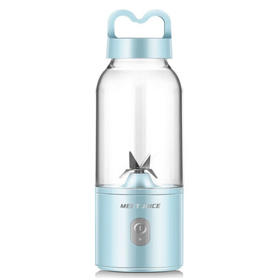 

500ml Portable Electric Juicer Cup Fruit Mixer Sports Bottle Smoothie Maker Blender Machine