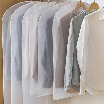 

Dome recalls 5 sets of dust cover clothes dust cover hanging clothes dust bag thick hanging clothes bag home coat hood bag suit set 3 extra large 2 large