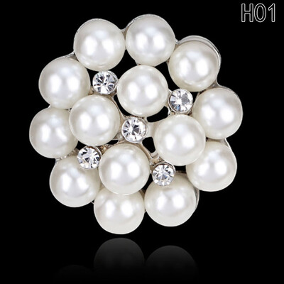 

Usable Imitation Brooch Pearl Rhinestone pins Charm Pearl Pins Pearl Brooch Gift Brooches Rhinestone