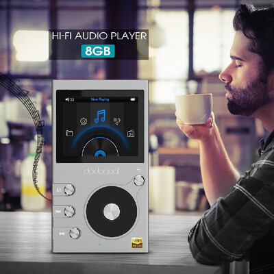 

dodocool 8GB High Resolution Audio Digital Lossless Sound Hi-Fi Music Player with Voice Recorder&FM Radio 30 Hours Playback 2