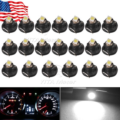 

20x Pure White T4T42 Neo Wedge LED Bulb Cluster Instrument Dashboard Light