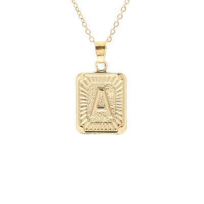 

Fashion Jewelry Brand English Alphabet Pendant Necklace For Women Gift