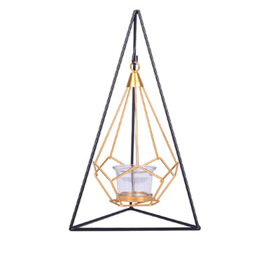 

Gobestart Creative Gift Night Hanging Table Lantern Candle Holder Candlestick Home Decor