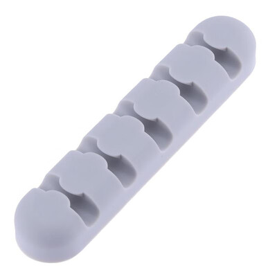 

Silicone Desktop Charger Cable Wire Clip Holder Cord Line Organizer