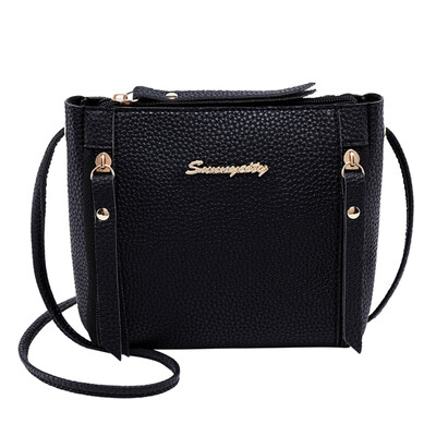 

Bags 2019 Korean Style Fashion Women Hot Sales Girls Messenger Bag Candy Solid Color Letters Sequined Shoulder Crossbody
