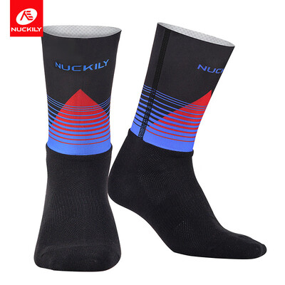 

NUCKILY Unisex Sublimation Printing Socks Cotton Sole Socks Unique Graphic Happy Riding Sock Running Sock&Cycling Sport Sock