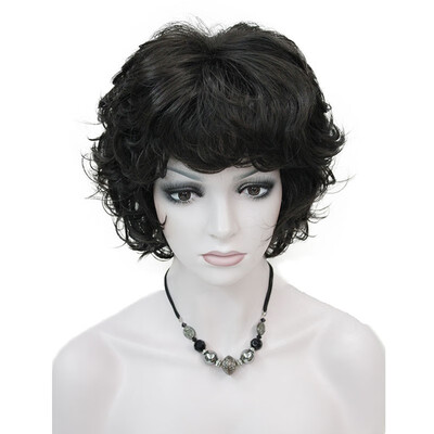 

Strong Beauty Ladies Wigs Short Wavy Golden Blonde Hair For Women Synthetic Capless Full Wig 9 Colors