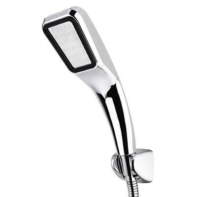 

300 Hole Pressurized Water Saving Shower Head ABS With Chrome Plated Bathroom Hand Shower Water Booster Shower Head