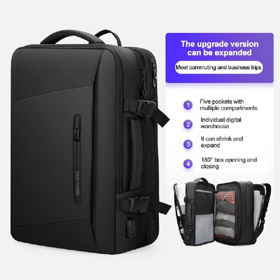 

MARK RYDEN Portable Multi-Function Large Capacity Waterproof USB Business Backpack Travel Anti-Theft Laptop Bag Expansion Style Wi