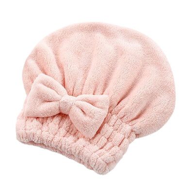 

Gobestart Useful Quick Dry Microfibre Hair Drying Bath Towel Head Wrap Hat Swimming