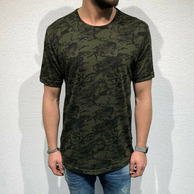 

Fashion Men T-Shirt Casual Print Fashion O Neck Mens Short Sleeve T-Shirt Tops