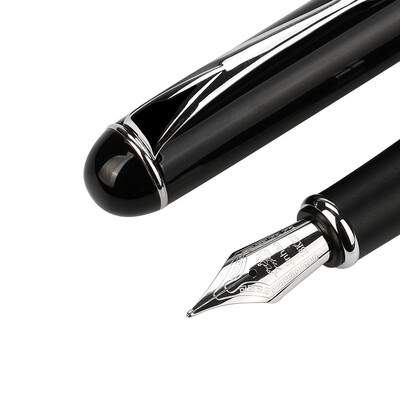 

Siaonvr Matte Frosted Deluxe Black JinHao X750 Fountain Pen 05mm Extra Fine Nib