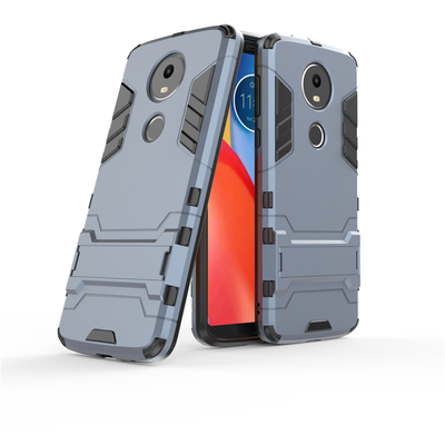 

Goowiiz Phone Case For Motorola Moto E5 EuropeanE5 Plus European Armor PCTPU Silicone Hard Bracket Double Protection