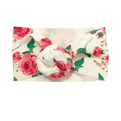 

Cute Baby Girls Toddler Flower Headband Headwear Hair Bow Knot Accessories