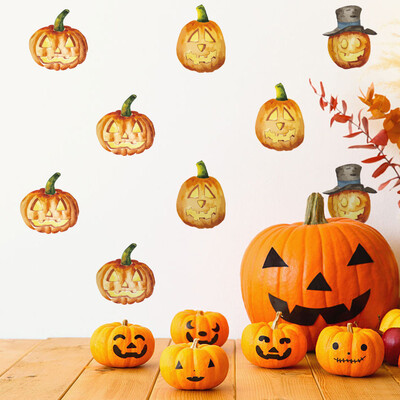 

〖Follure〗Halloween Pumpkin Removable Wall Stickers Quote Art DIY Decal Mural Decor