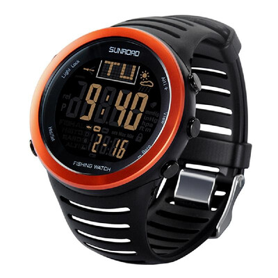

Sunroad Digital Fishing Watch Barometer Altimeter Thermometer Weather Forecast Multifunctional Watch