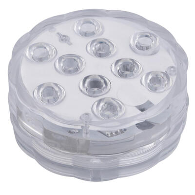 

Submersible Light 10 LED Waterproof Colorful Remote-Controlled Light Decor